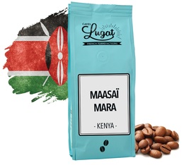 Café en grains : Kenya - Maasaï Mara - 250g - Cafés Lugat