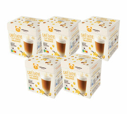 60 Capsules Compatibles Nescafe® Dolce Gusto® Latte saveur vanille macadamia  - COLUMBUS CAFE & CO