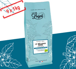 9 kg Café en grain Le Melange d'Eden - CAFÉS LUGAT