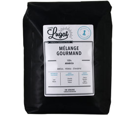 Café en grains : Mélange Gourmand (M) - 2kg - Cafés Lugat
