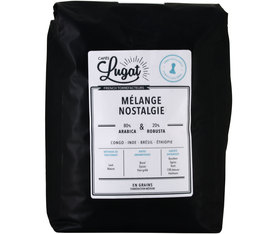 Café en grains : Mélange Nostalgie - 2Kg - Cafés Lugat