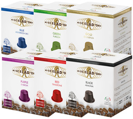 Pack découverte 60 capsules Bio - Nespresso compatible - MISCELA D'ORO
