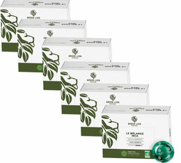 300 dosettes compatibles Nespresso® pro Le Mélange Inca Office Pads Bio - GREEN LION COFFEE 