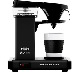 Cafetière filtre - MOCCAMASTER  - Cup One Noir mat + offre cadeaux