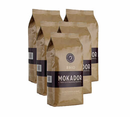 5 Kg Café en grain pour professionnels Brio Arabica/Robusta - Mokador Castellari