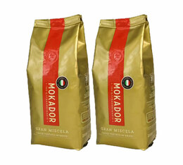 500 g café en grain 100% Straordinario Gran Miscela - MOKADOR 