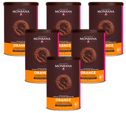 Monbana Hot Chocolate Powder Orange Flavoured- 6x250g