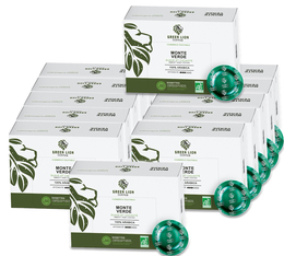300 dosettes (200 + 100 offertes) compatibles Nespresso® pro Monte Verde Commerce Equitable Bio  - GREEN LION COFFEE