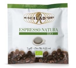 150 dosettes ESE Espresso Natura Bio pour professionnels - MISCELA D'ORO