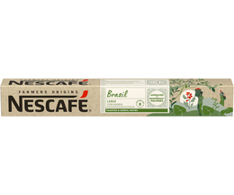 10 capsules origins Brazil - Nespresso compatible - NESCAFE FARMERS