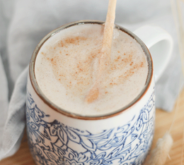 preparation latte moon milk morning numorning
