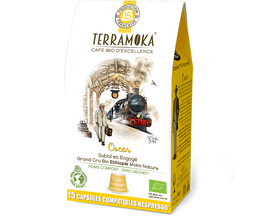 15 Capsules Sir Oscar Bio - compatibles Nespresso® - TERRAMOKA 