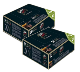 pack 100 capsules Espresso Oro - compatible  Nespresso®  - CAFFE VERGNANO
