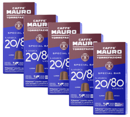 50 capsules compatibles Nespresso® Special Bar 20/80 - CAFFE MAURO