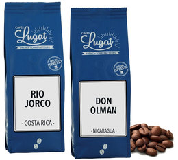 Pack découverte Amérique Centrale : Rio Jorco + Don Olman - 2x250g - Cafés Lugat 