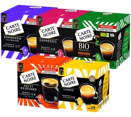Pack découverte 80 capsules compatibles Nescafe® Dolce Gusto® - CARTE NOIRE
