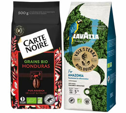 1kg - Cafés en grain Voix de la Terre For Amaziona/Honduras Bio - Lavazza & Carte Noire