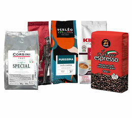 1,250 kg café en grain Pack café italien - Exclu Maxicoffee