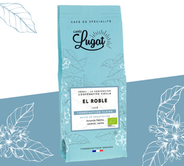 Café en grain bio : Pérou - El Roble - 250 g - Cafés Lugat