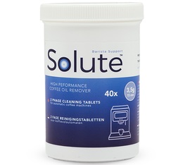 Tablette de nettoyage SOLUTE - Universelle 2 phases x40 pastilles de 3.5g
