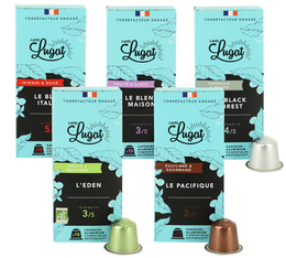 Pack cafés Blend - 50 capsules compatibles Nespresso® - CAFÉS LUGAT