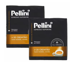 Pellini Espresso Superiore Ground Coffee n°20 Cremoso - 4x250g