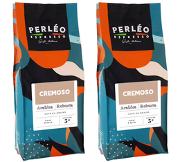 Perleo Espresso Coffee Beans Cremoso - 2 x 1kg