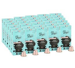 300 capsules compatibles Nespresso® Rose Diamond pour professionnels - CAFÉS LUGAT