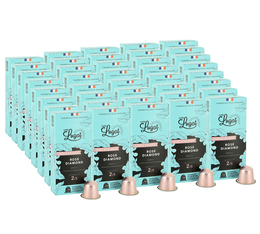 400 capsules compatibles Nespresso® Rose Diamond pour professionnels - CAFÉS LUGAT