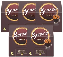 Pack 160 dosettes souples saveur vanille - SENSEO