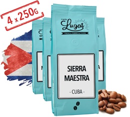 Café en grains : Cuba - Sierra Maestra - 1kg - Cafés Lugat