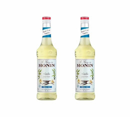 Sirop Monin - Vanille sans sucre - 2 x 70cl
