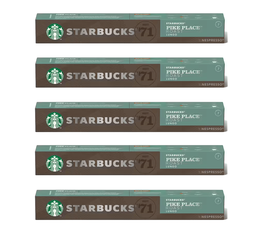 50 Capsules Starbucks compatibles Nespresso® - Pike Place