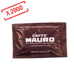 2000 Sachets de sucre blanc Caffe Mauro 5g