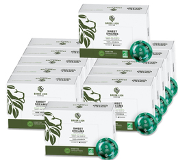 300 dosettes (200 + 100 offertes) compatibles Nespresso® pro Sweet dreams Office Pads Bio - GREEN LION COFFEE 