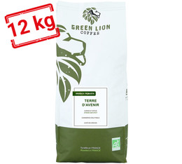 Pack Mensuel Café en grains bio Green Lion Coffee Terre d'avenir - 12kg