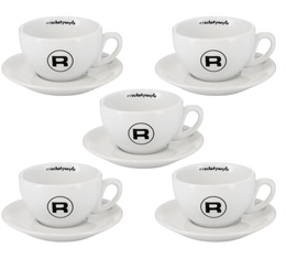 6 Tasses + sous-tasses Flat White - Rocket Espresso