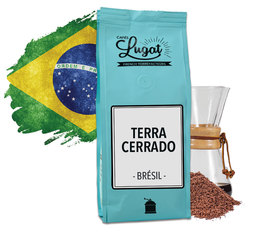 Café moulu pour Hario/Chemex : Brésil - Terra Cerrado - 250g - Cafés Lugat