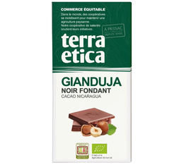 Tablette de Chocolat - 100 g - Noir Gianduja - TERRA ETICA