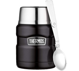 Lunch box isotherme noir 47 cl - Thermos