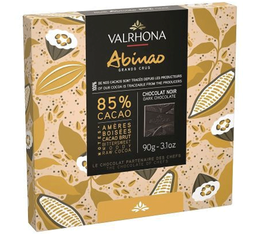 Coffret Chocolat Abinao 18 carrés 85% - VALRHONA