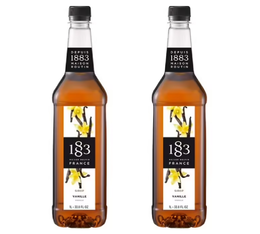 1883 Routin Vanilla Syrup in Plastic Bottle - 2 x 1L