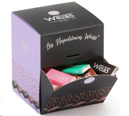 Cube Napolitain - assortiment chocolat 495 g - MAISON WEISS