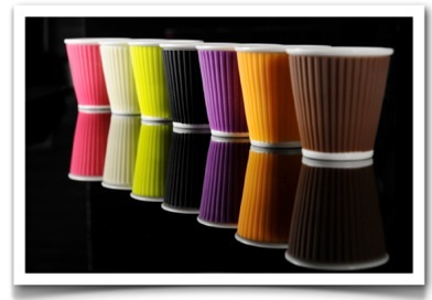 tasses à café ondulées porcelaine les artistes paris