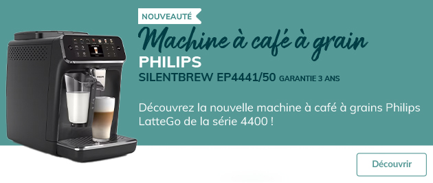 Découvrez la nouvelle machine à café à grains Philips LatteGo de la 
