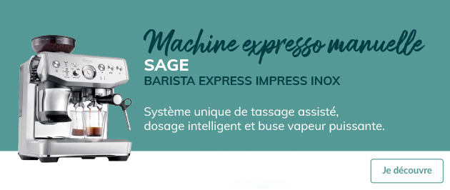 Machine expresso SAGE Barista Express Impress SES876BSS4EEU1 inox