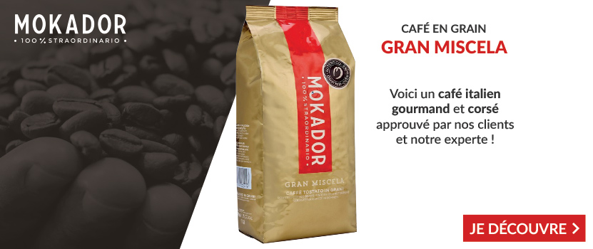 1kg Café en grains 100% Straordinario Gran Miscela - MOKADOR CASTELLARI