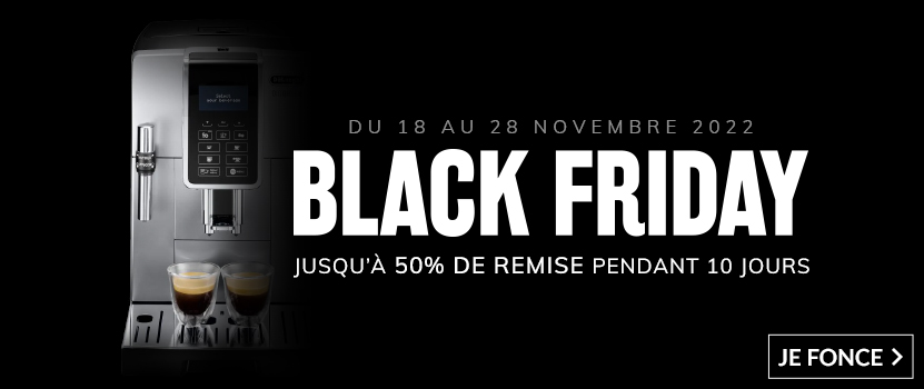 Black Friday - Jusqu'à 50% de remise pendant 10 jours
