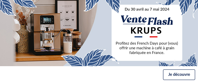 Vente flash Krups - French Days printemps 2024