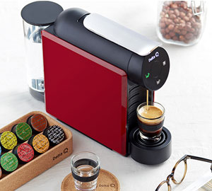 Machine à café capsule Delta Q Mini Qool Rouge